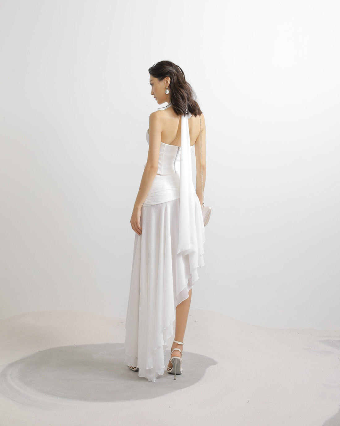 Halter Croptop in White