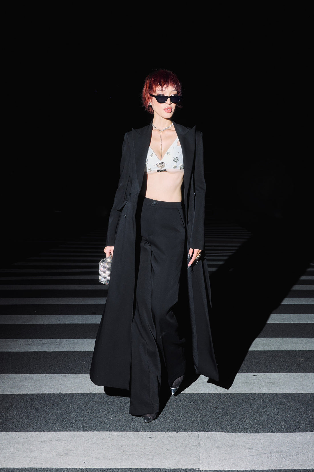 Basic Black OverCoat with Belt